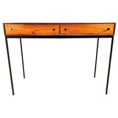 Vintage Danish Mid-Century Modern Rosewood Entry Way Console by Poul Norreklit