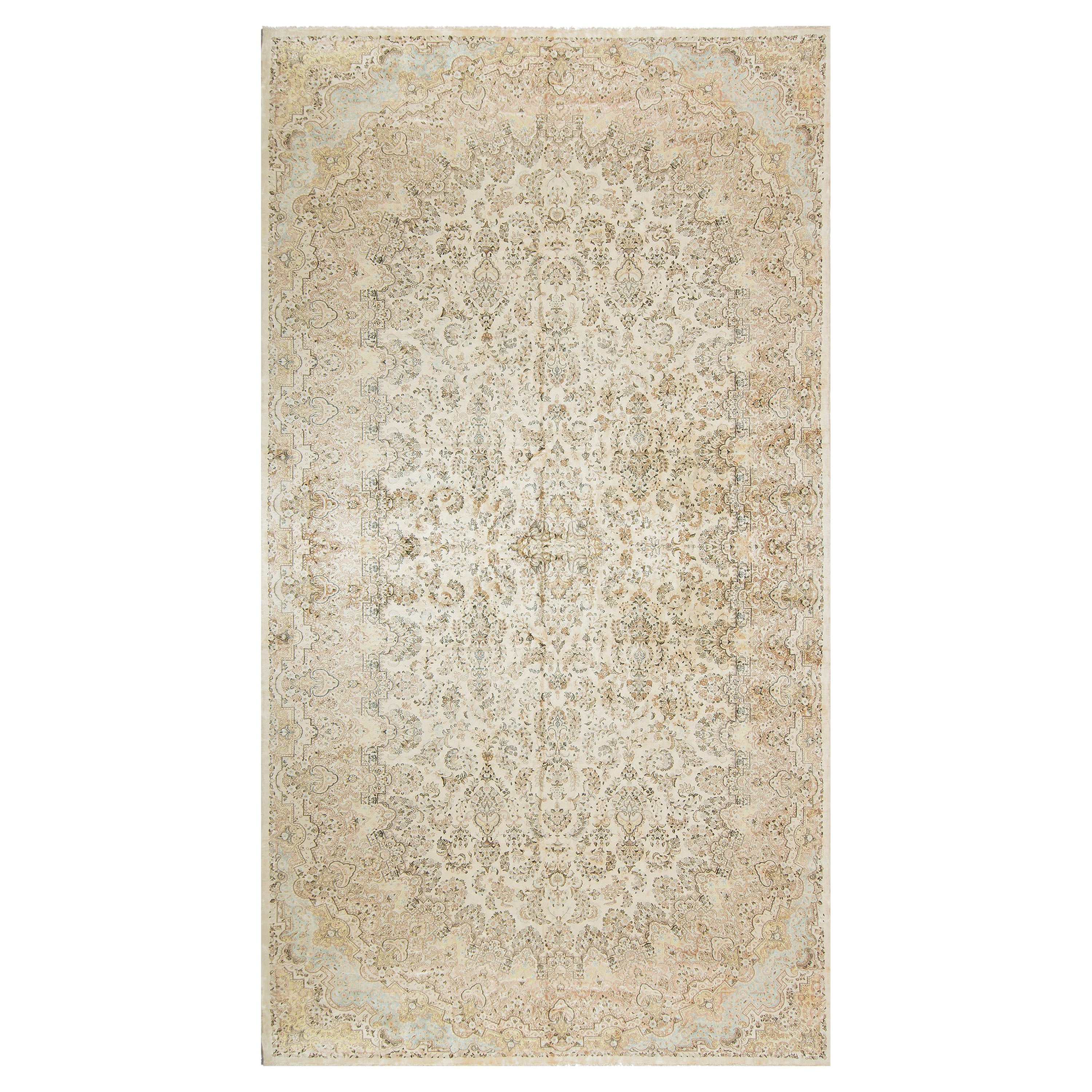 Mehraban Vintage Persischer Kerman-Teppich 59652 im Angebot