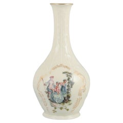 Rosenthal, Germany, "Sanssouci", Cream Coloured Vase Decorated with Figures