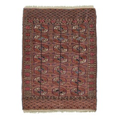 Mehraban Antiker persischer Turkoman-Teppich 33011