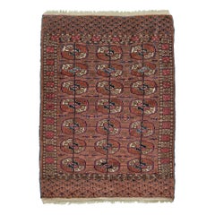 Mehraban Antique Persian Turkoman Rug 33011