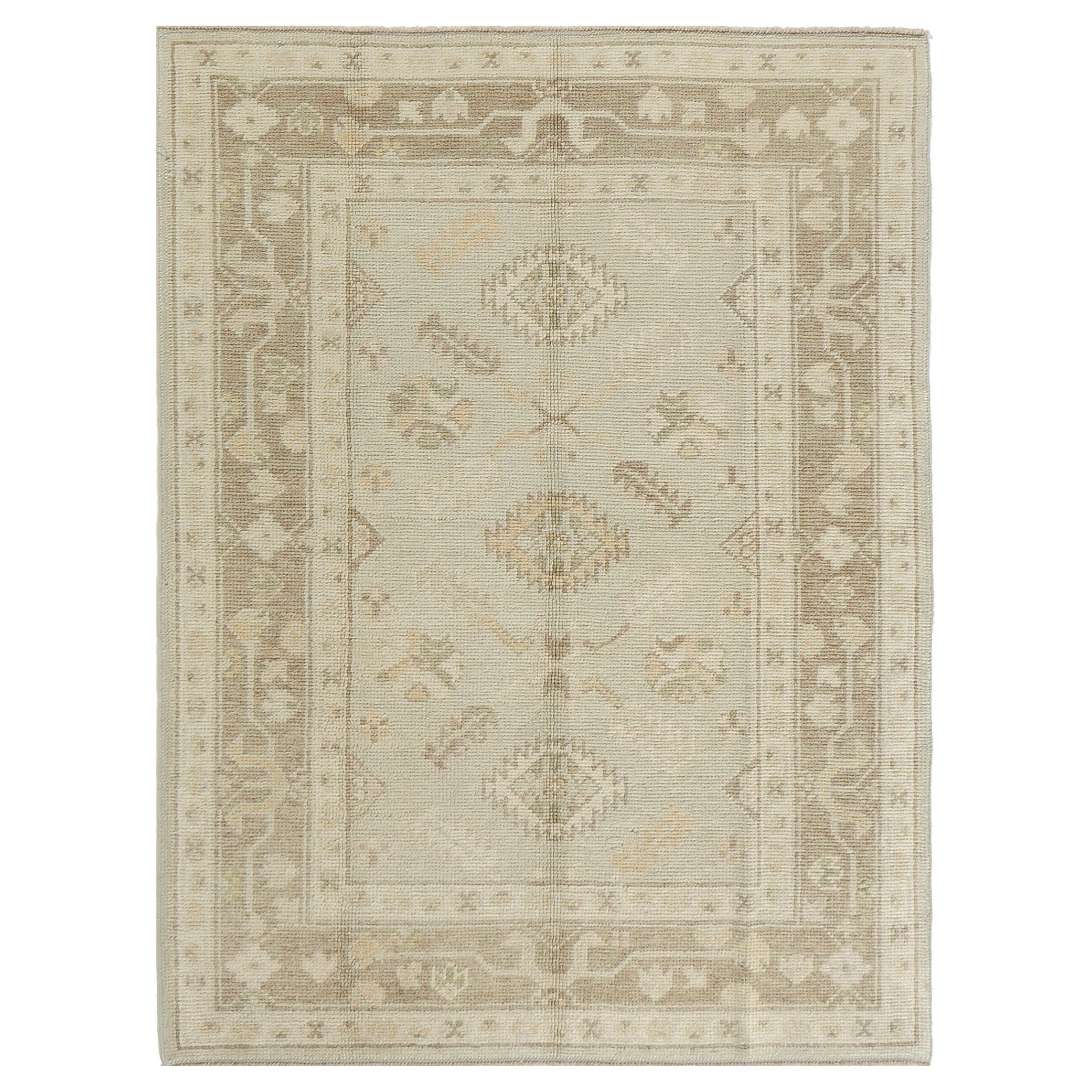 Mehraban Turkish Oushak Revival Rug For Sale