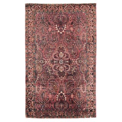 Mehraban Vintage Persischer Sarouk-Teppich 15262