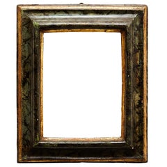 Antique Hand-Painted Wood Frame, circa 1950