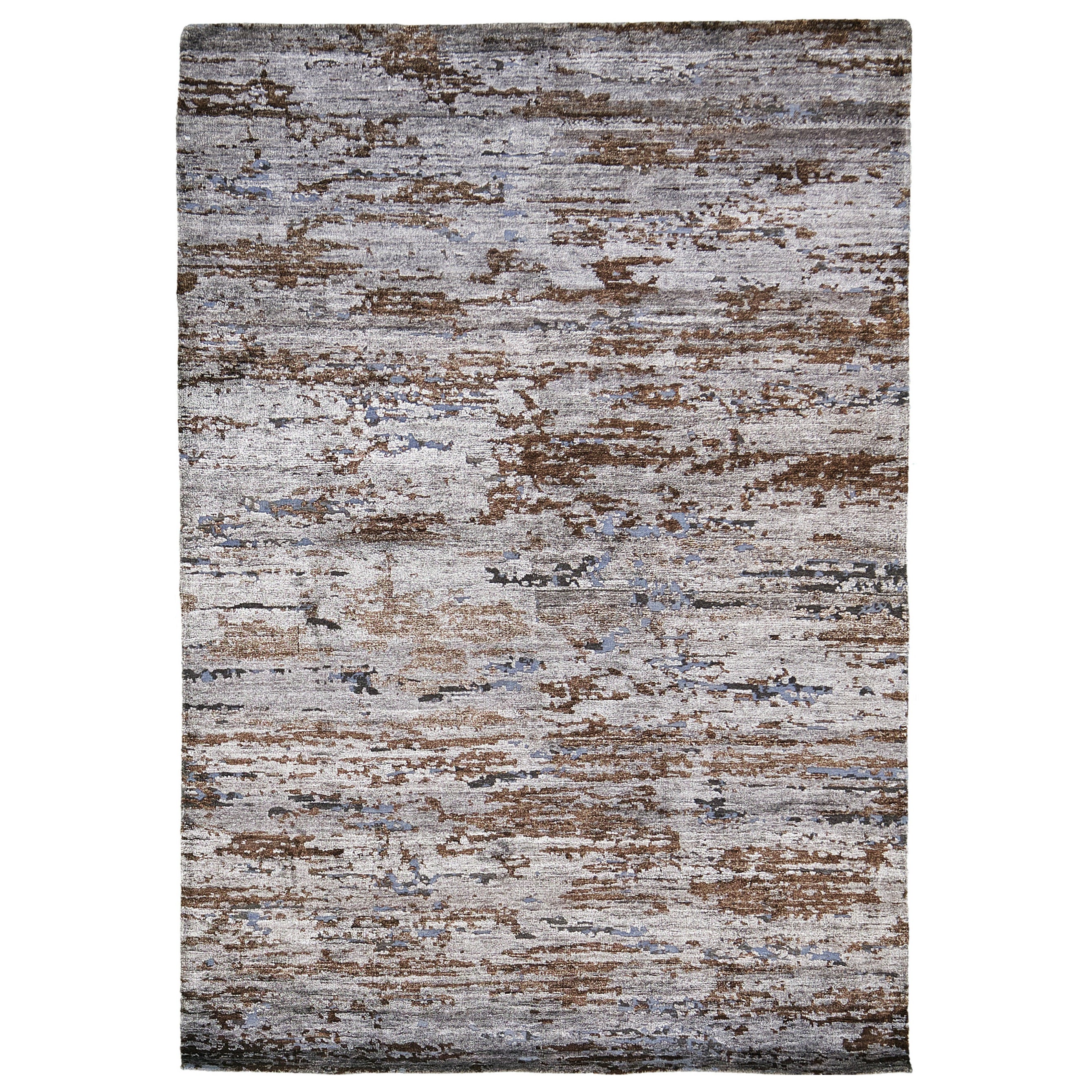 Mehraban Modern Design Mezzo Collection Tappeto in lana e seta goffrata Codesto