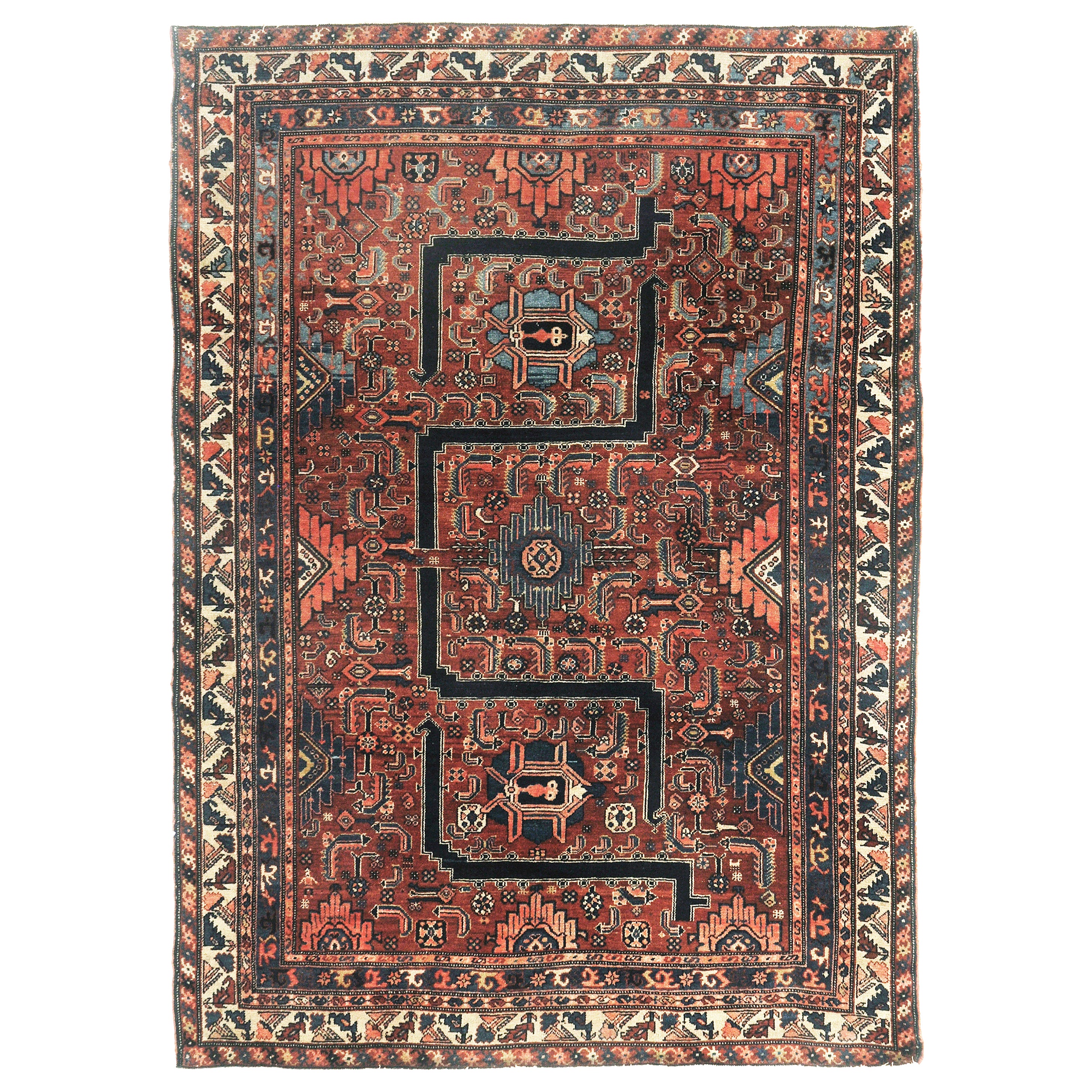 Mehraban Antique Persian Malayer 18174 For Sale