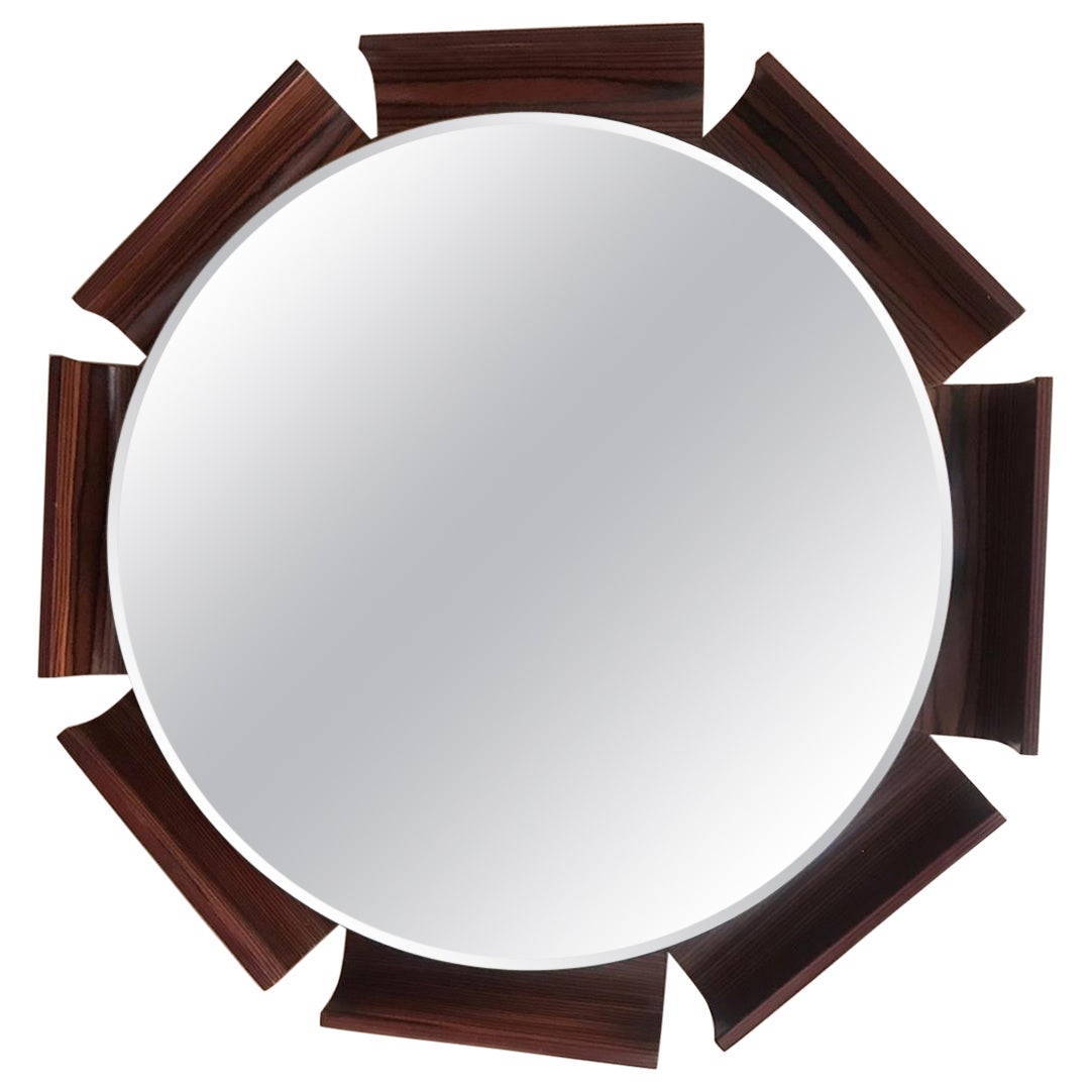 Midcentury Octagonal Mirror For Sale