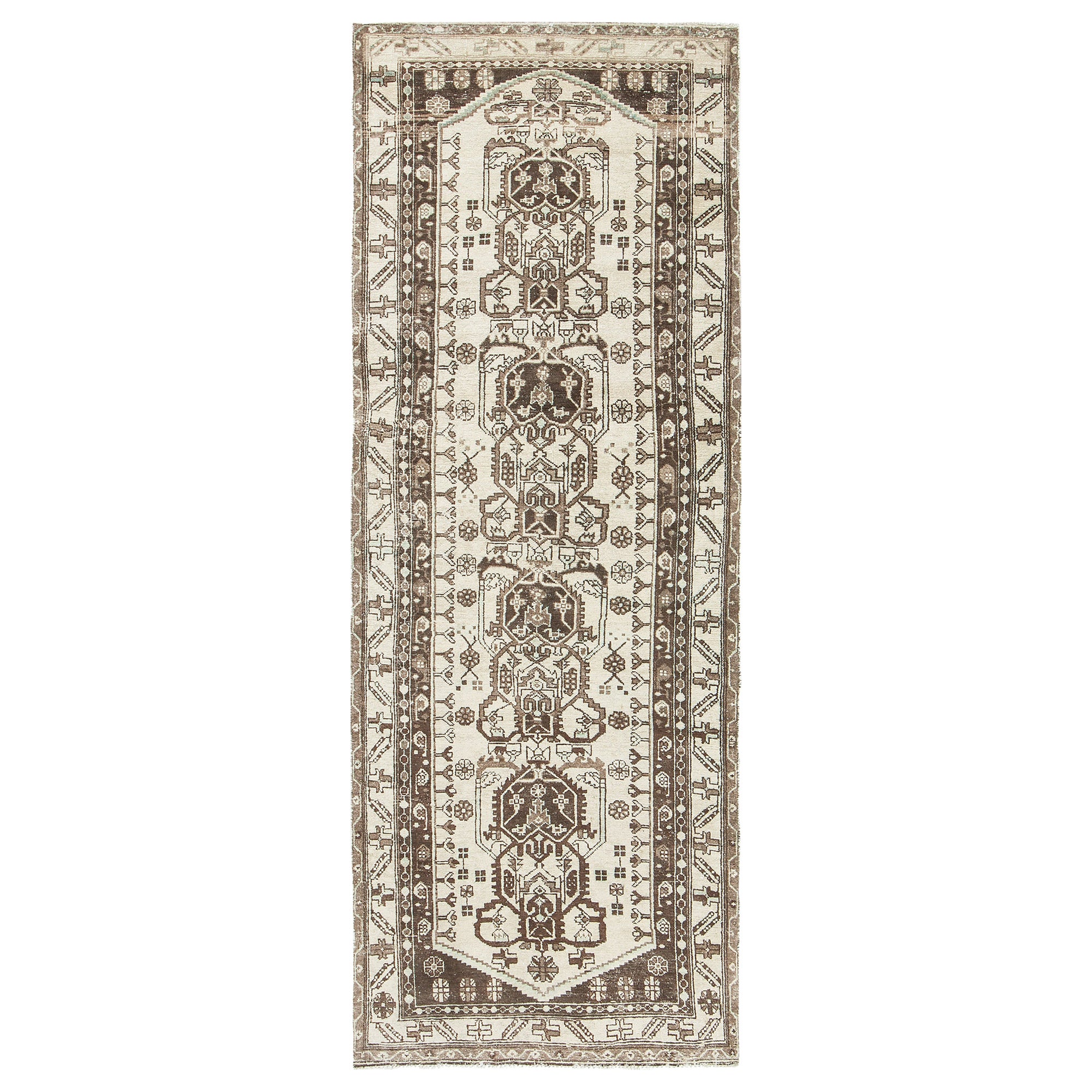 Mehraban Vintage Persian Malayer Runner 27124 For Sale