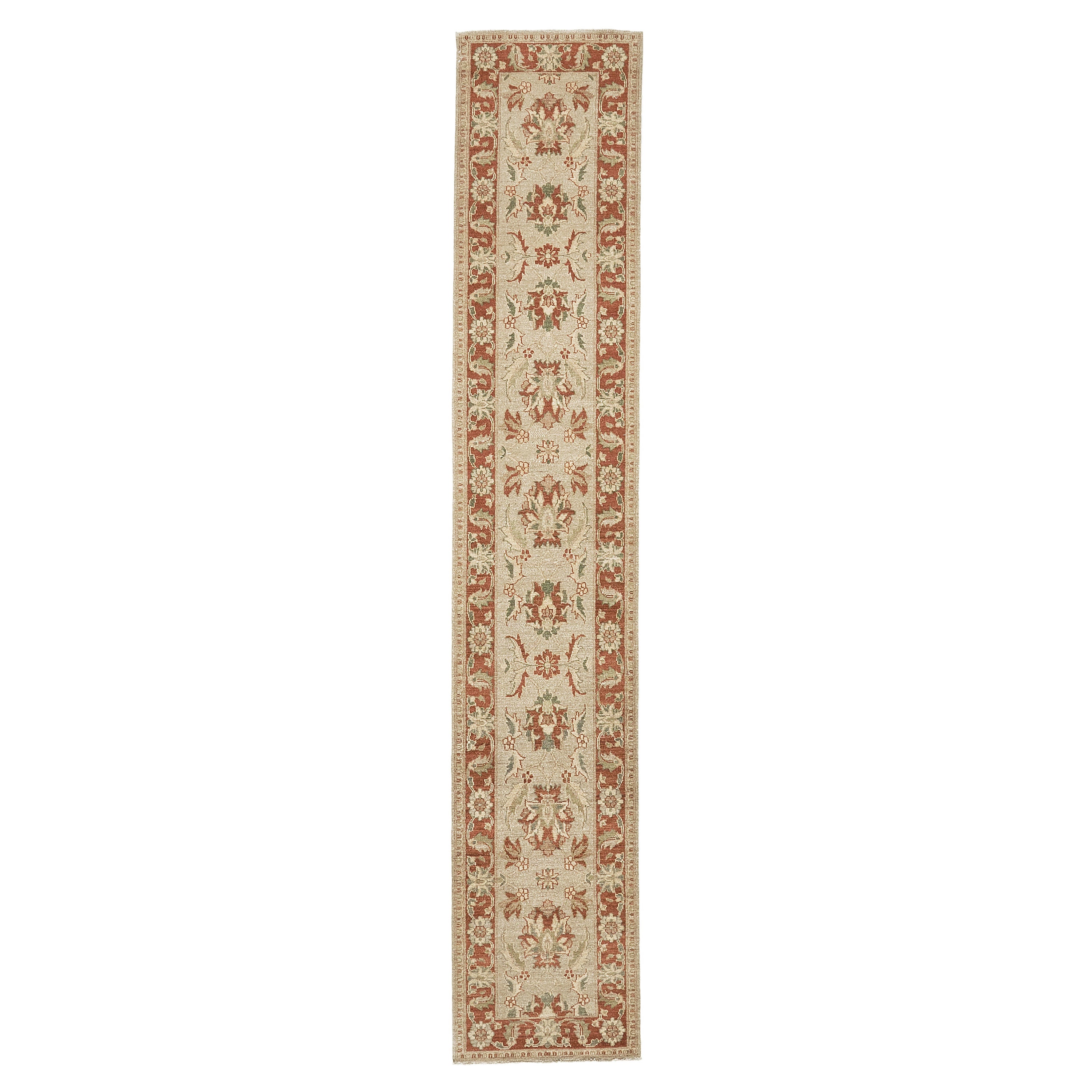 Mehraban Natural Dye Sultanabad Design Runner Divine For Sale