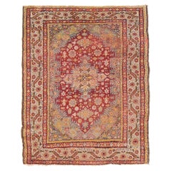 Mehraban Antique Turkish Oushak Rug