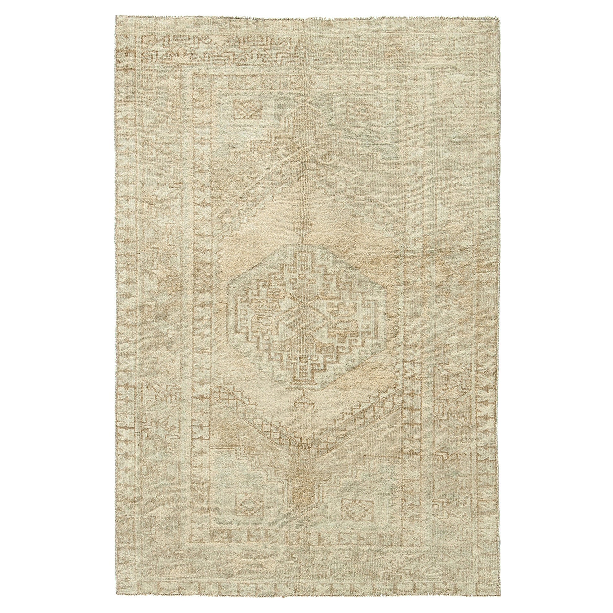 Tapis turc vintage Mehraban d'Anatolie