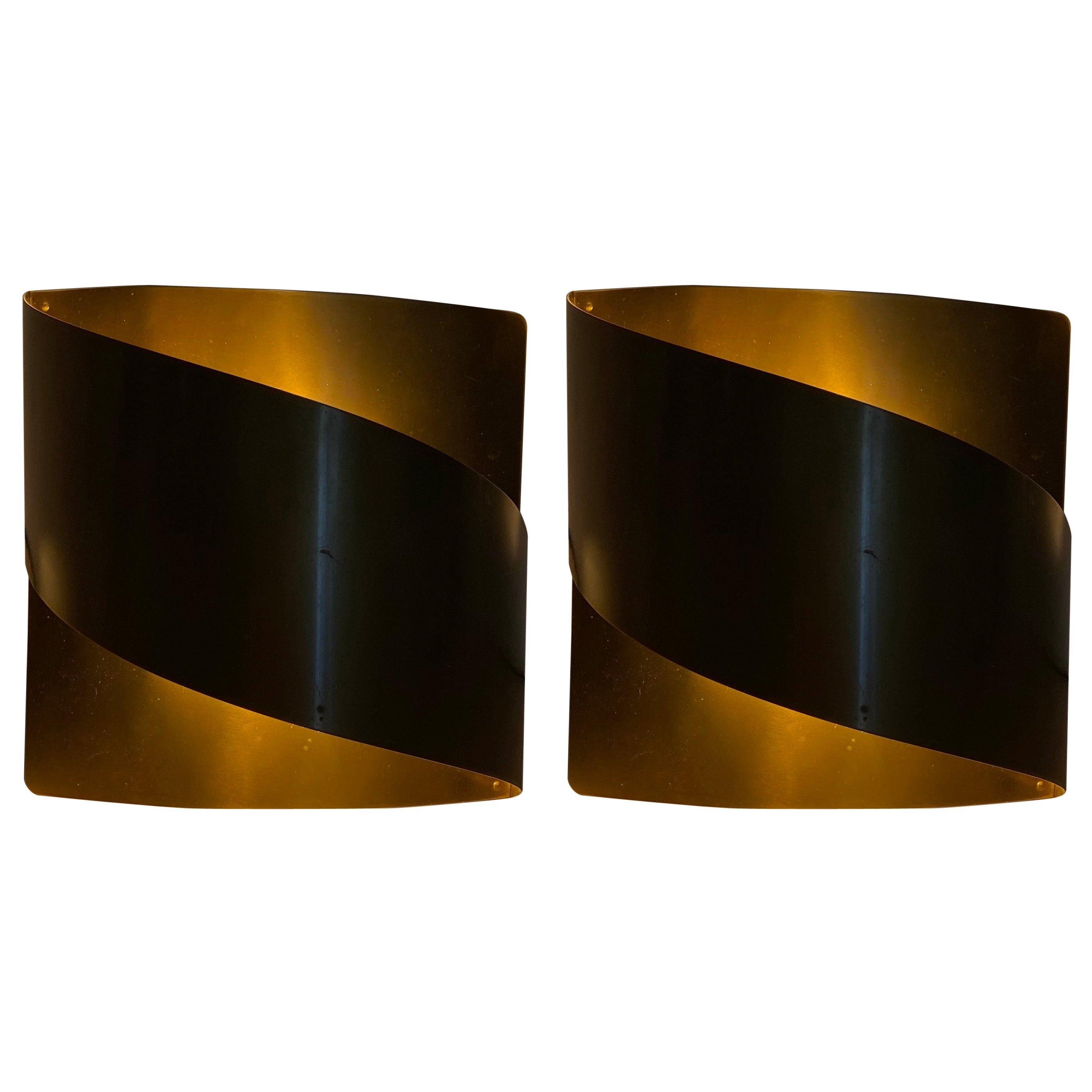 Pair of Peter Celsing Wall Lamps for Falkenbergs Belysning, Sweden
