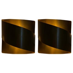 Pair of Peter Celsing Wall Lamps for Falkenbergs Belysning, Sweden
