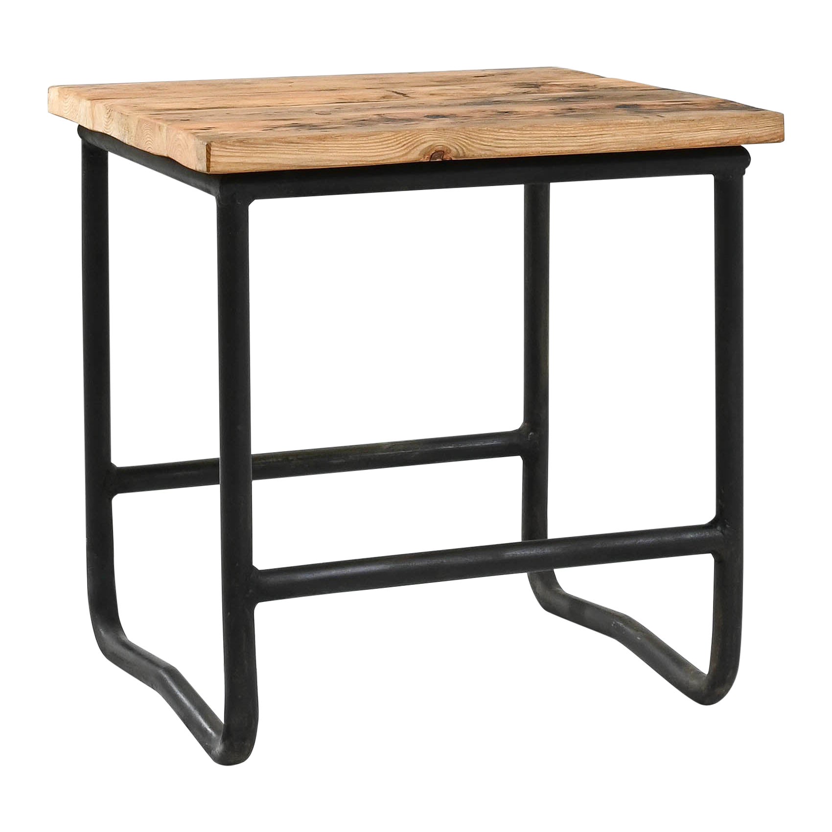 Mesa auxiliar de metal centroeuropea del siglo XX