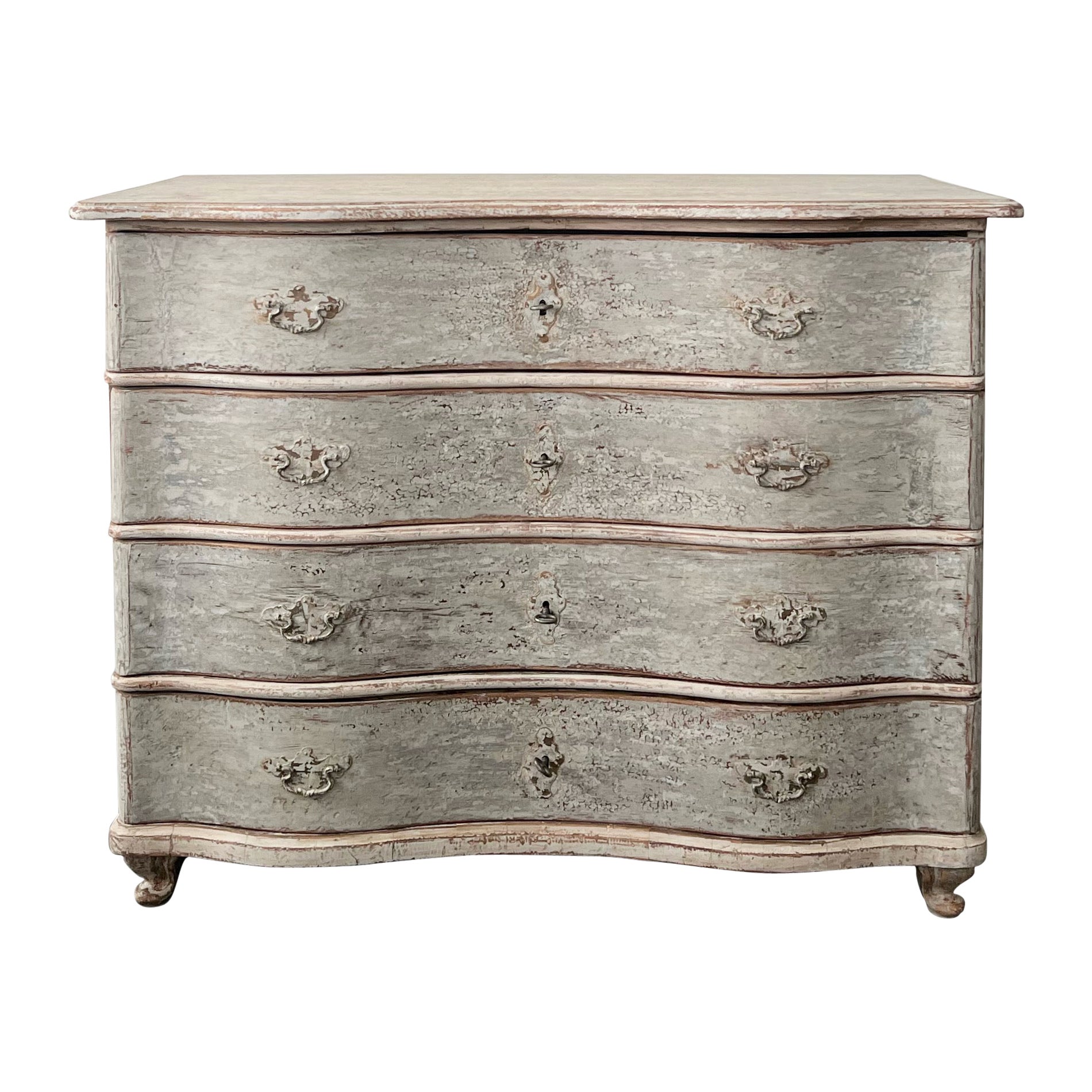 Commode baroque du 18e siècle en vente