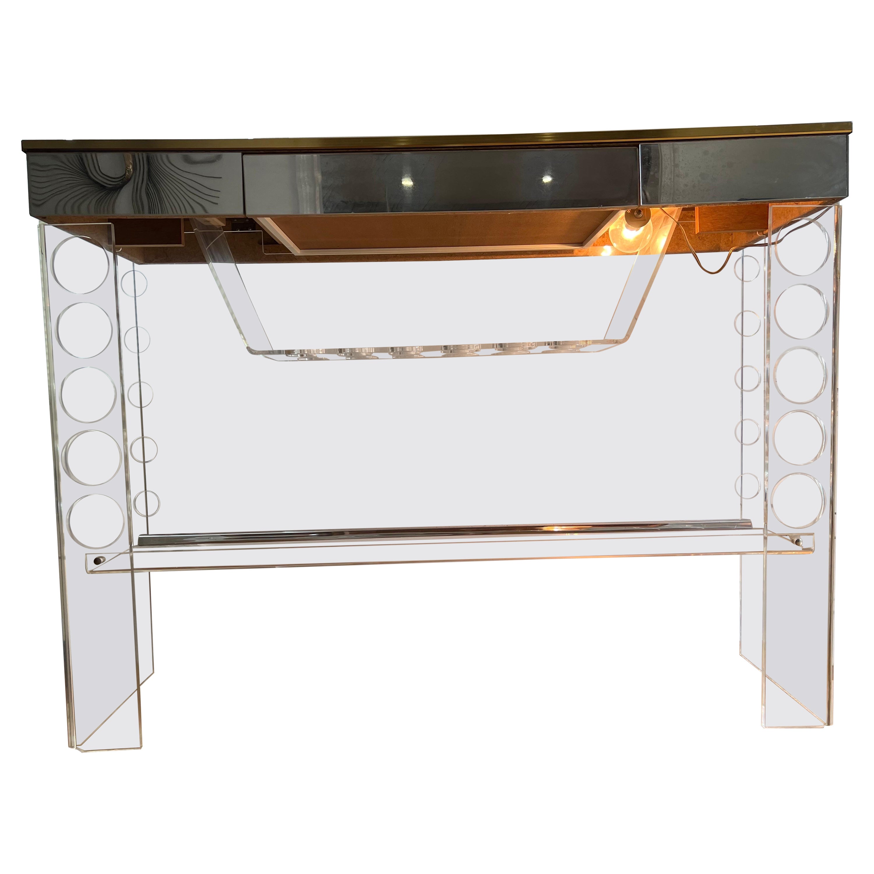 1970 Lucite Bar by Hill Manufacturing Co.