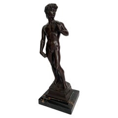 19th Century Bronze Roman Figurine