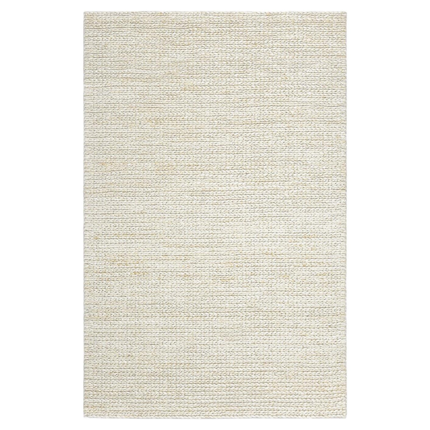 Tapis de sol beige Contemporary Solid Hand Made 8' 0" x 10' 0"