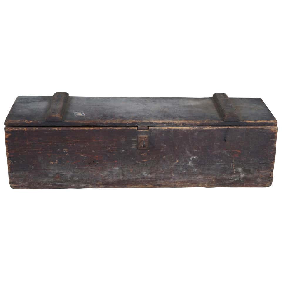 Drafting Tools Container Box Antique Victorian Wood Machinist Apothecary Drafting Tool Box and ...