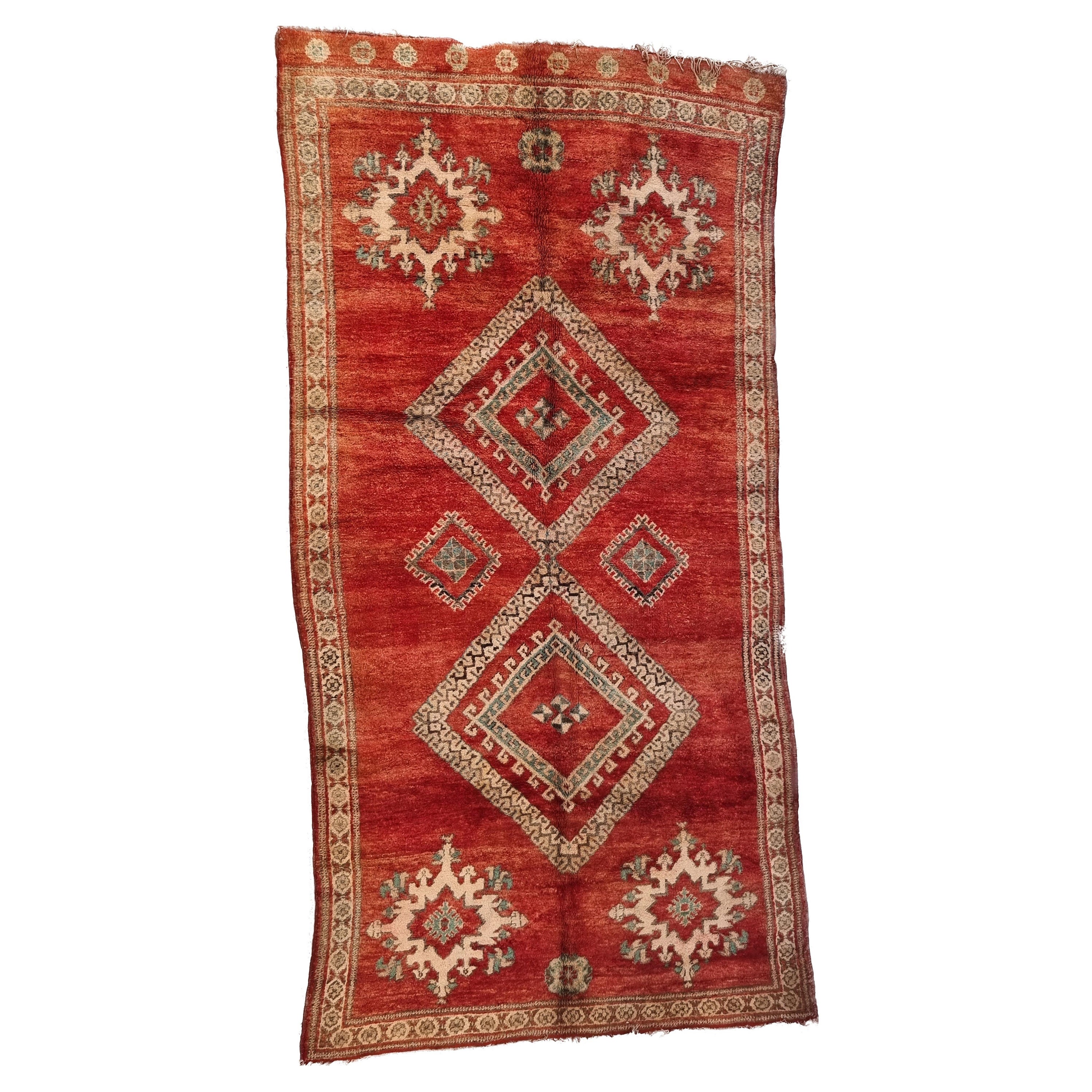 Moroccan Vintage Berber Rug For Sale