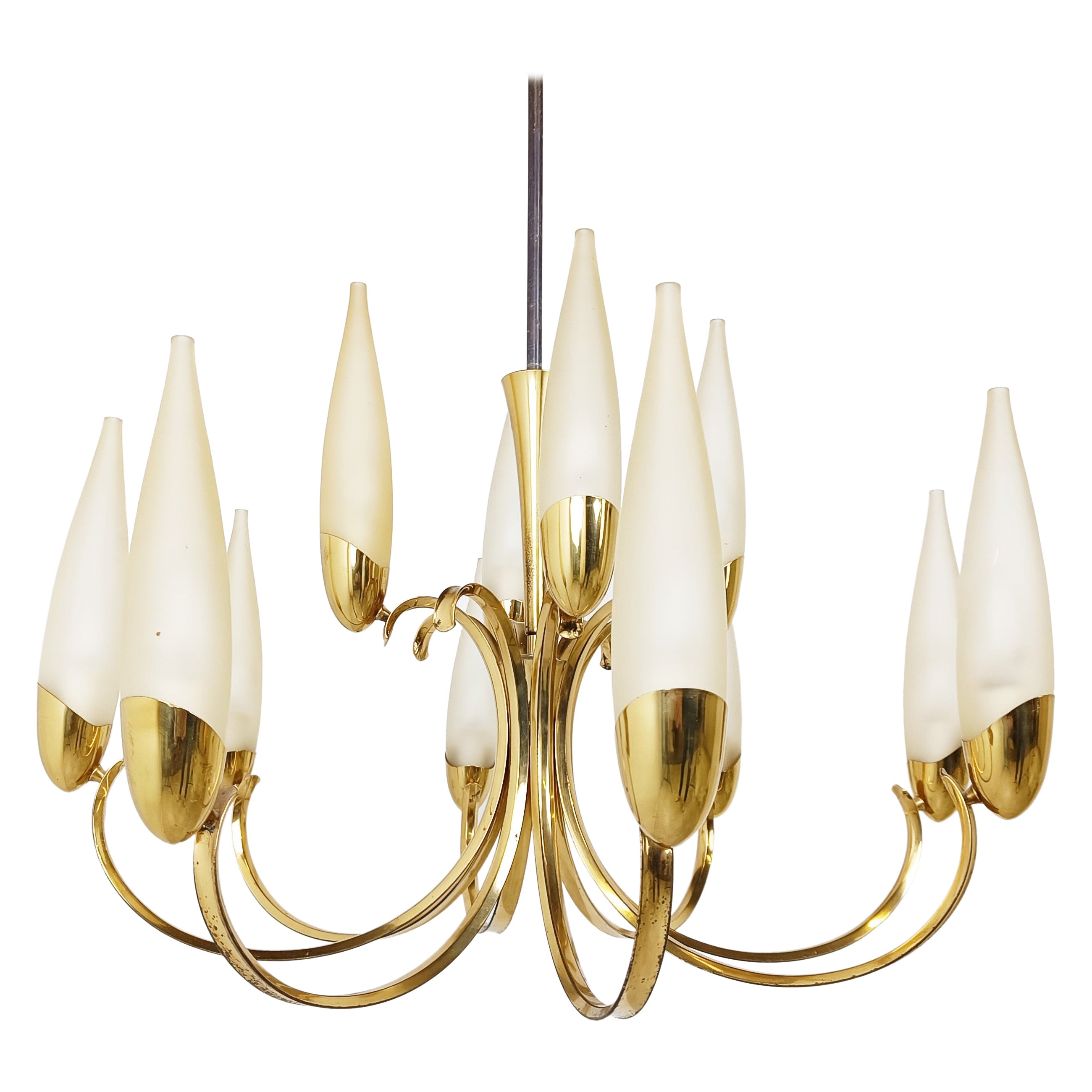 Midcentury Italian Chandelier, 1960s