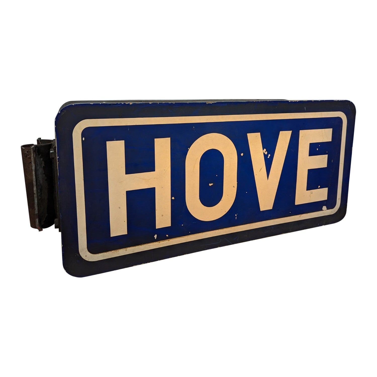 Large Midcentury Vintage 'Hove' Advertising Light Box For Sale