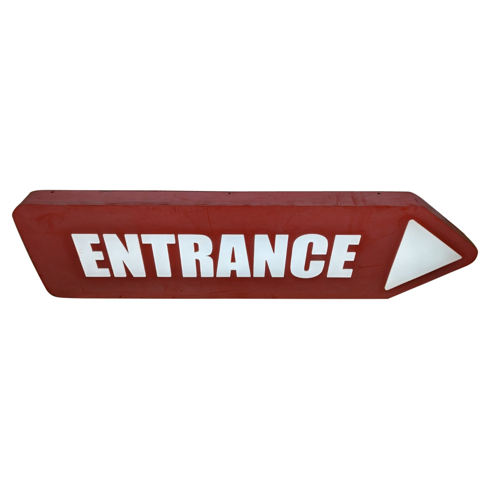 Very large Vintage 'Entrance' Sign For Sale