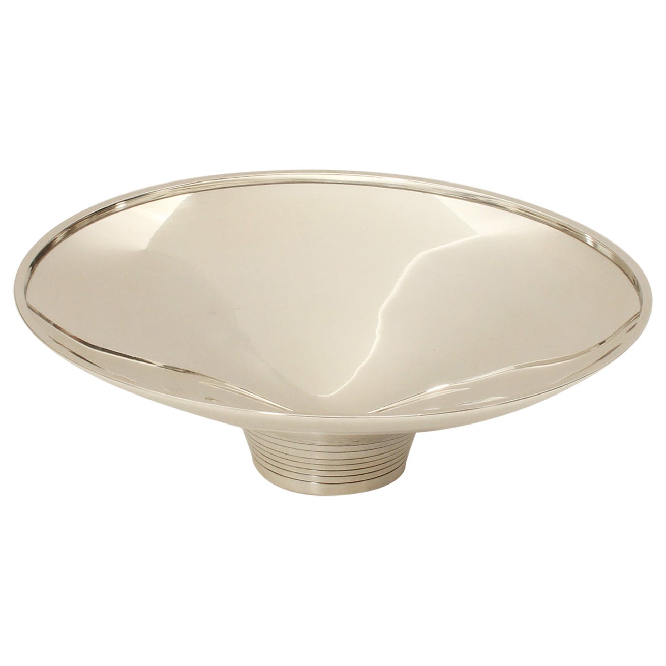 Georg Jensen Sterling Silver Bowl from 1950s For Sale