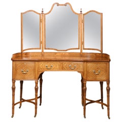 Satinwood Dressing Table