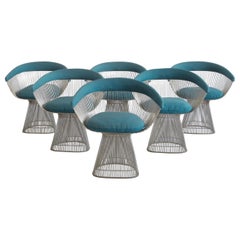 Ensemble de 6 chaises de Warren Platner, Knoll International, 1970