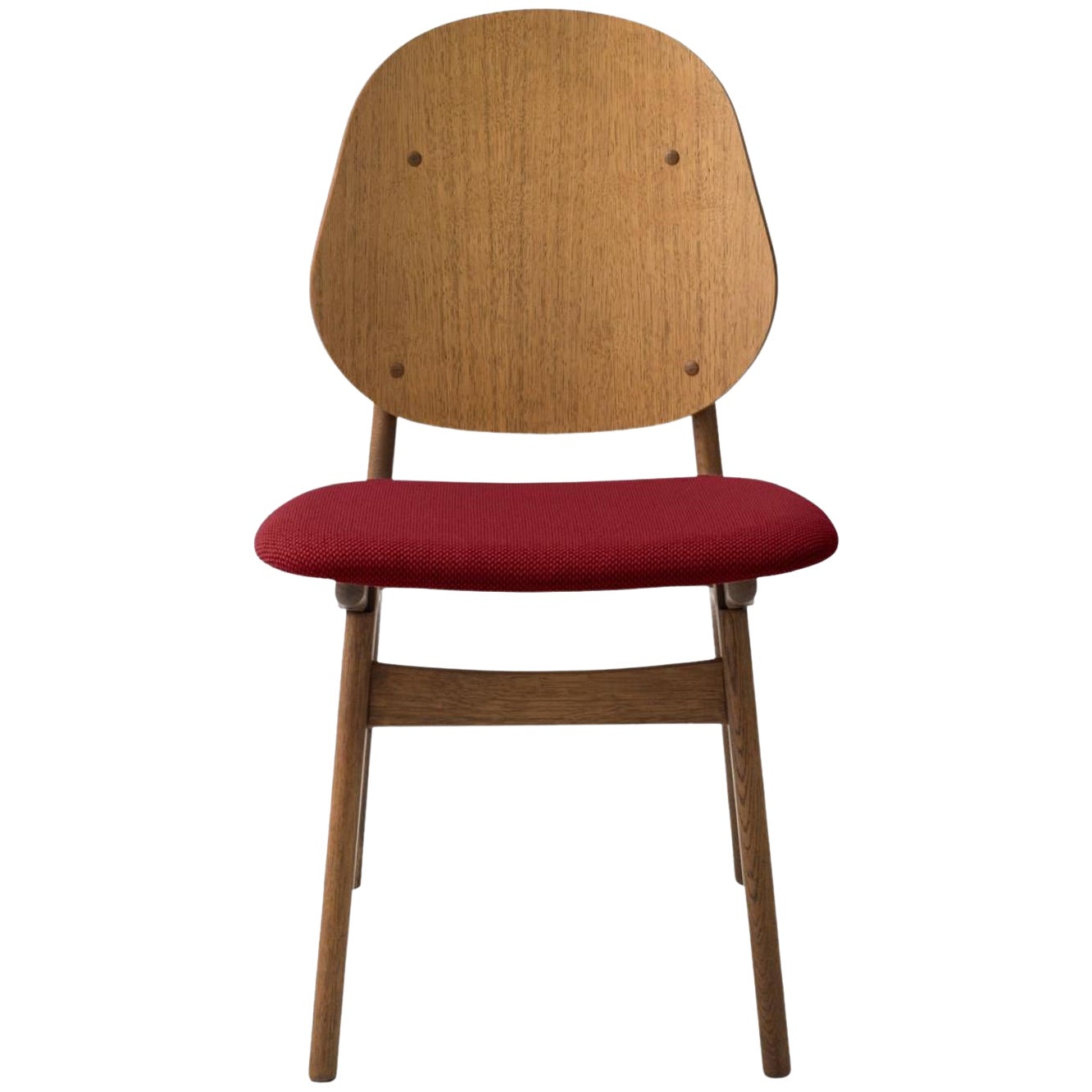 Customizable Noble Chair in Oak with Upholstery, Arne from Warm Nordic For Sale at 1stDibs | noble chait, noble chairs