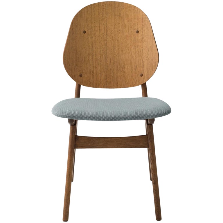 Noble Chair Teak Oiled Oak Minty Grey by Warm Nordic For Sale at 1stDibs