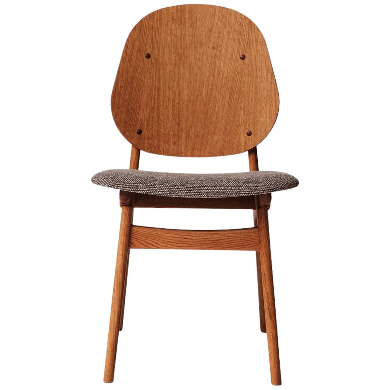 Noble Chair Teak Oiled Oak Rusty Sprinkles by Warm Nordic For Sale