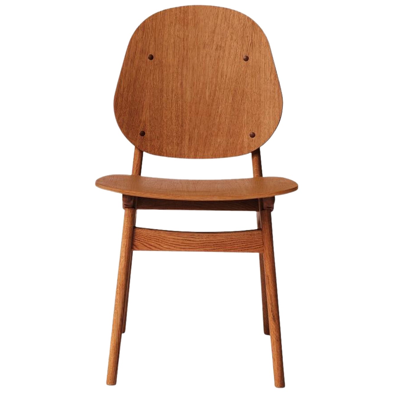 Noble Chair Teak Oiled Oak by Warm Nordic For Sale