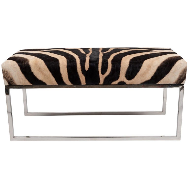Bench Zebra Skin For Sale at 1stDibs