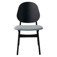 Noble Chair Black Lacquered Beech Minty Grey by Warm Nordic