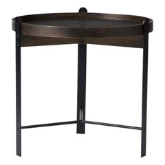 Compose Side Table Smoked Oak Black by Warm Nordic