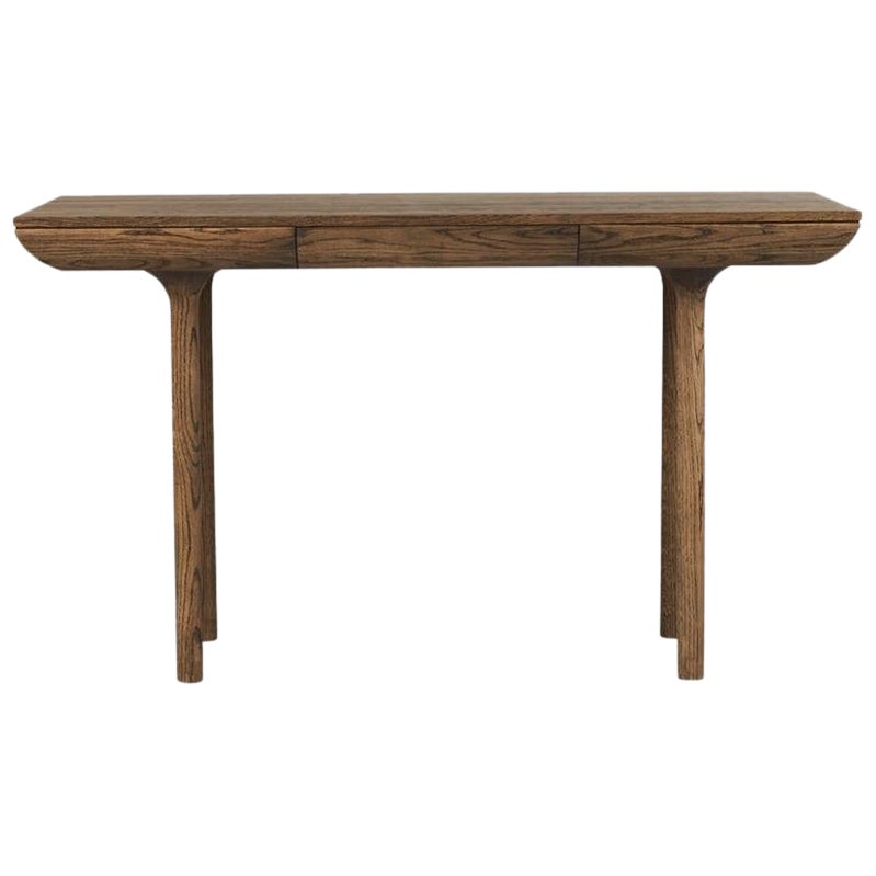 Rúna Smoked Oak Desk by Warm Nordic