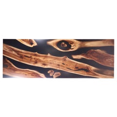 The Birth of the World Ancient Walnut Roots Handmade Modern Conference Table