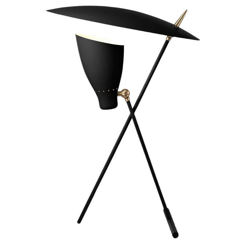 Silhouette Black Noir Table Lamp by Warm Nordic For Sale
