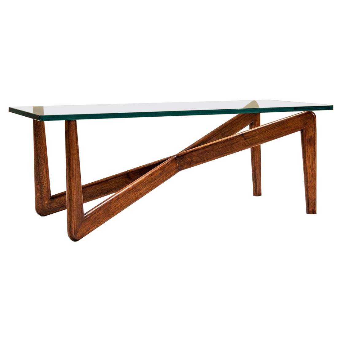 Rene-Jean Caillette Coffee Table 'GC56', France, 1950s For Sale