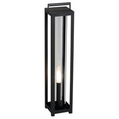 Francois Champsaur for Pouenat Ariane Table Lamp in Lacquered Stainless Steel