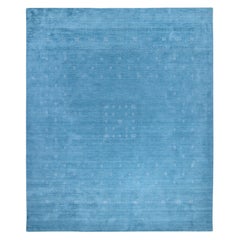 Tappeto Tribale Bohemian Hand Made Blu 6' 0" x 9' 0"