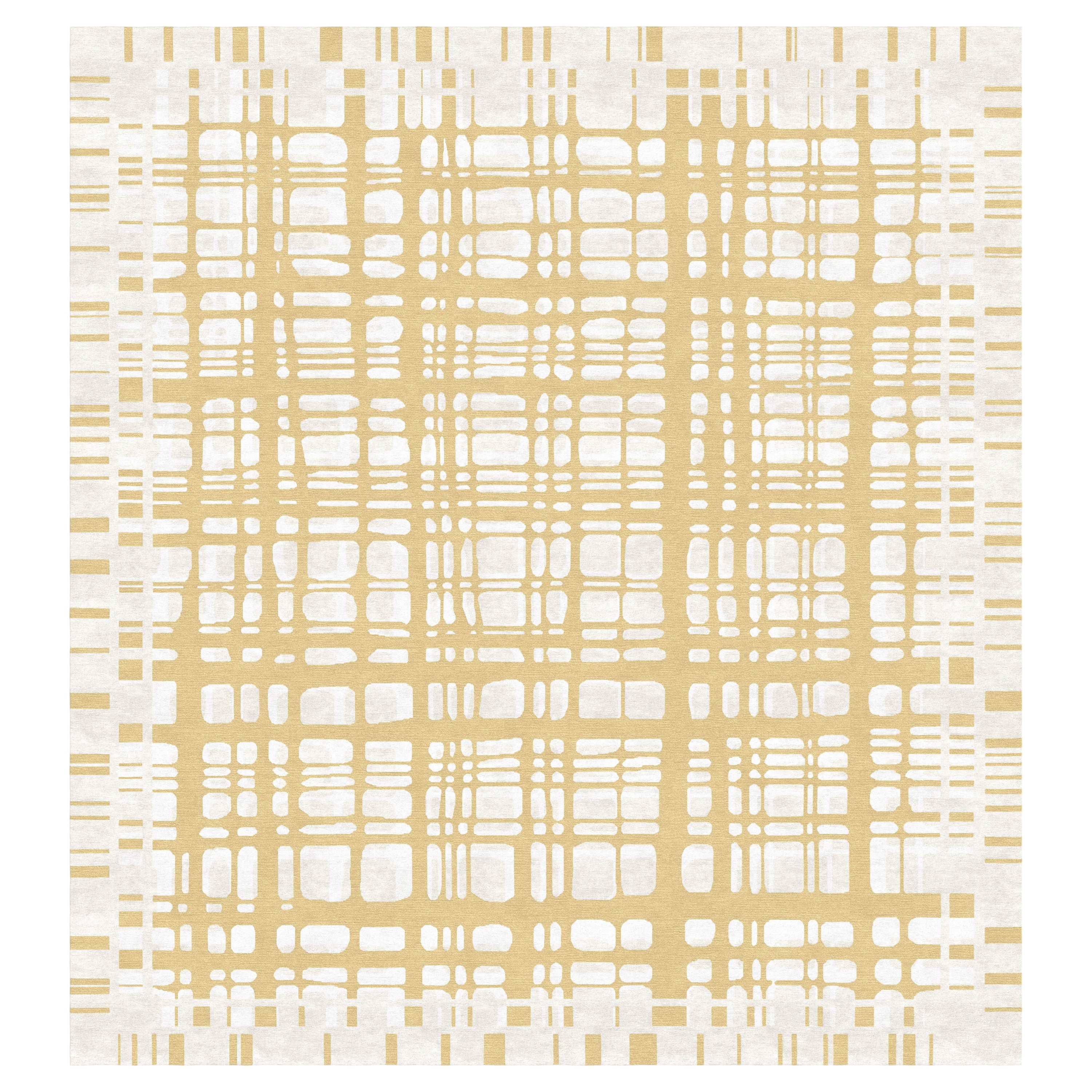 Checkered Italian Pattern Rug Contemporary Italian Checkered Black White, Brookfield Gold, Custom ...