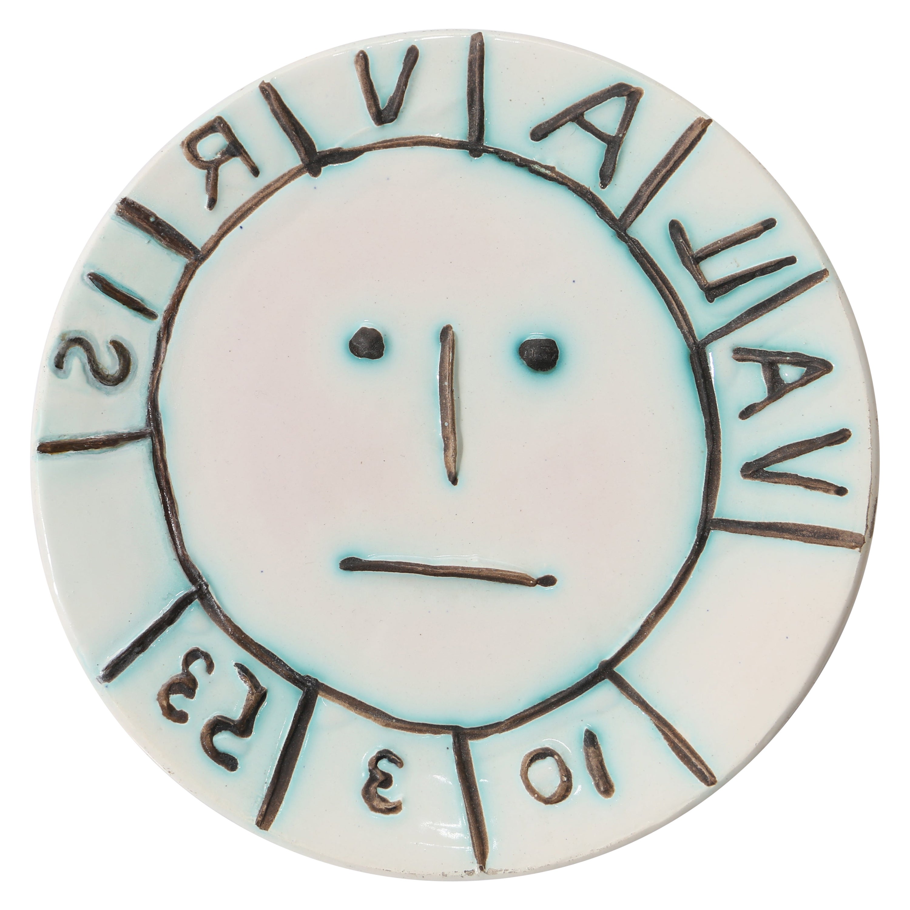Vallauris Plate by Pablo Picasso For Sale