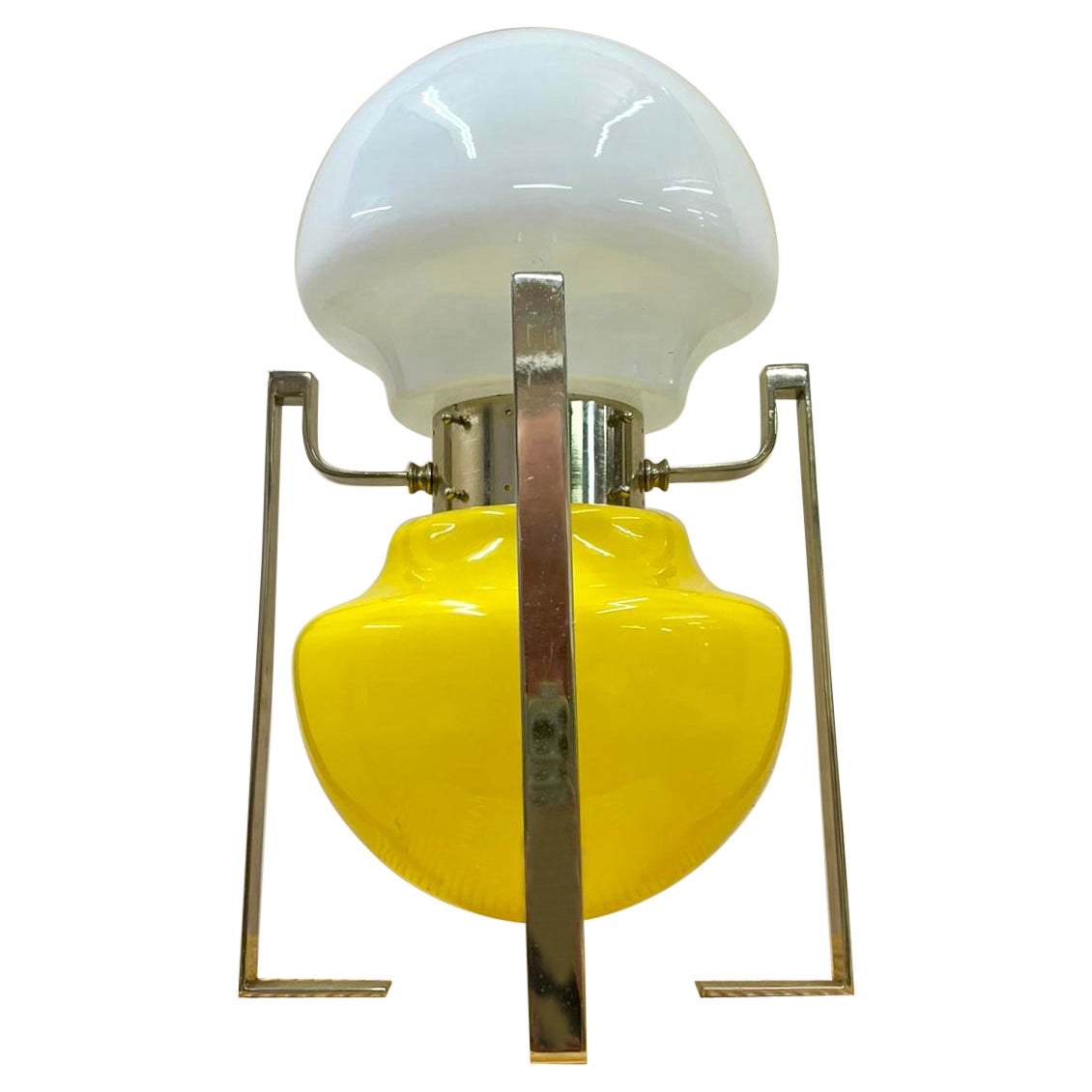 Yellow Murano Lamp by Carlo Nason for Mazzega, Italy, 1960s