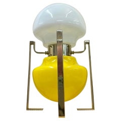 Yellow Murano Lamp by Carlo Nason for Mazzega Italy 1960's