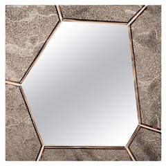 Fiam Italia Bronze Silica Mirror by Arik Levy
