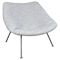Vintage Oyster Chair by Pierre Paulin for Artifort, 1960s in Kvadrat Upholstery