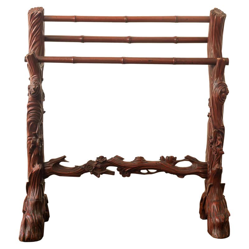 1920s Wooden Clothes Drying Rack at 1stDibs | old fashioned wooden ...